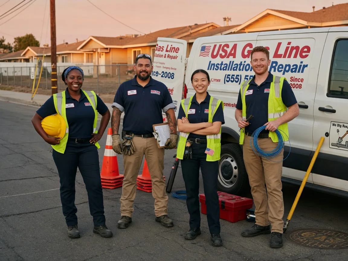 Gas Line Installation company in Moorhead, MN